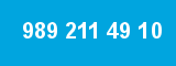989 211 49 10 989 211 49 10